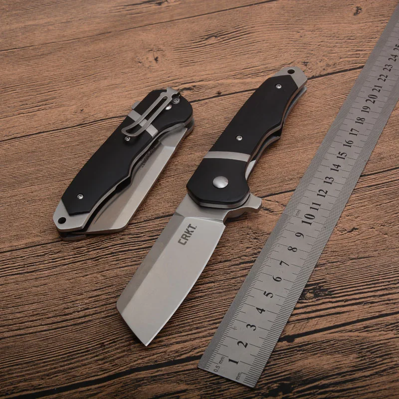 

NEW 7270 Folding Pocket Camping Knife 8cr13 Blade Steel+Wood Handle Outdoor Tactical Hunting Survival Fruit Knives EDC Tools