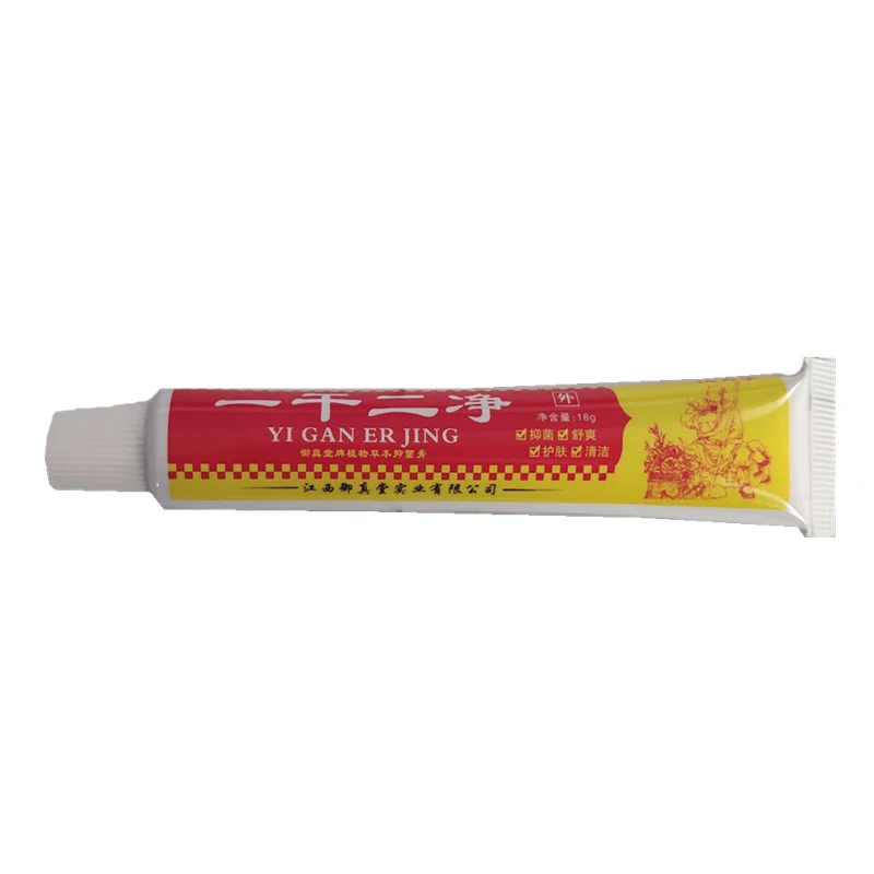 One dry two clean plant herbal antibacterial cream skin moisturizing peeling and itching ointment mosquito bite cream 1pcs
