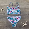 2~8 Years Kids Girls Bikini 2022 New Summer Girls Kids Swimwear Swimsuit Print Children Bikinis Biquini Infantil Bathing Suit ► Photo 2/6