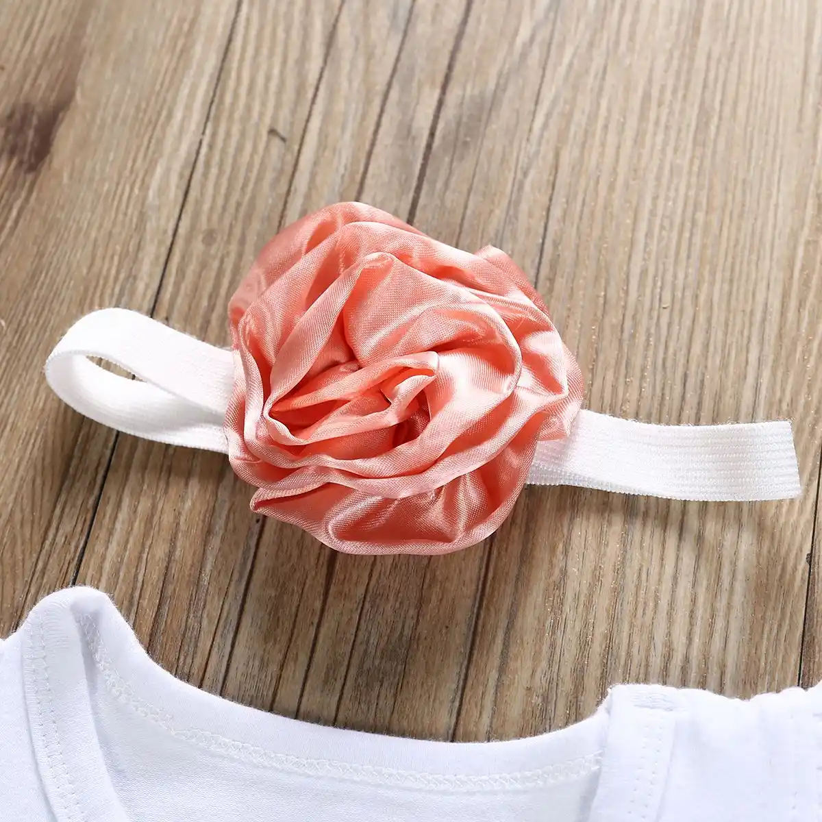 cute newborn baby girl sets clothes flying sleeve romper tops