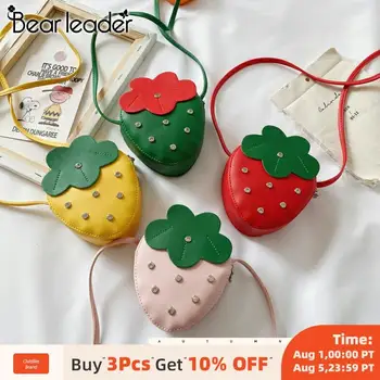 

Bear Leader Girls Cute Bags 2020 New Fashion Stawberry Shape Girl Packages Baby Cute Bag Toddler Bags Children Kids Accessories