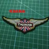 Motorcycles triumph PATCHES BADGES  for BIKER VEST IRON ON PATCHES APPLIQUE CLOTHING SHOES BADGES live to ride motorcycles patch ► Photo 3/5