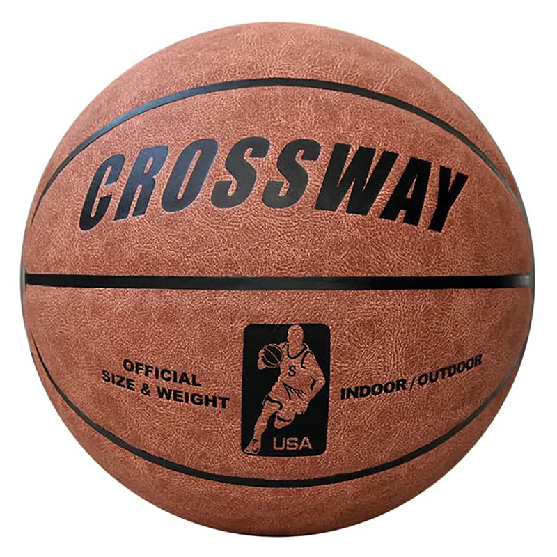 

Crossway Brand 701 Basketball Ball Zk Microfiber A+++ Quality Basketball Official Size 7&Weight Basketball Free Needle&Net