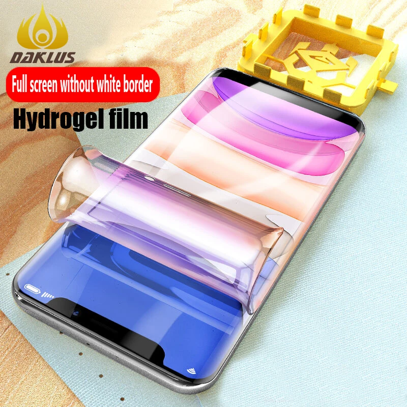 

High definition Screen Protector for Iphone 11 Hydrogel film for Iphone 7 8 Plus X XS XR 11 Pro Max Anti-fingerprint cases film