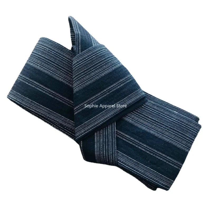 

Кимоно мужское с поясом оби, традиционное винтажное кимоно, дзюдо, с поясом, с принтом, аксессуар в японском стиле