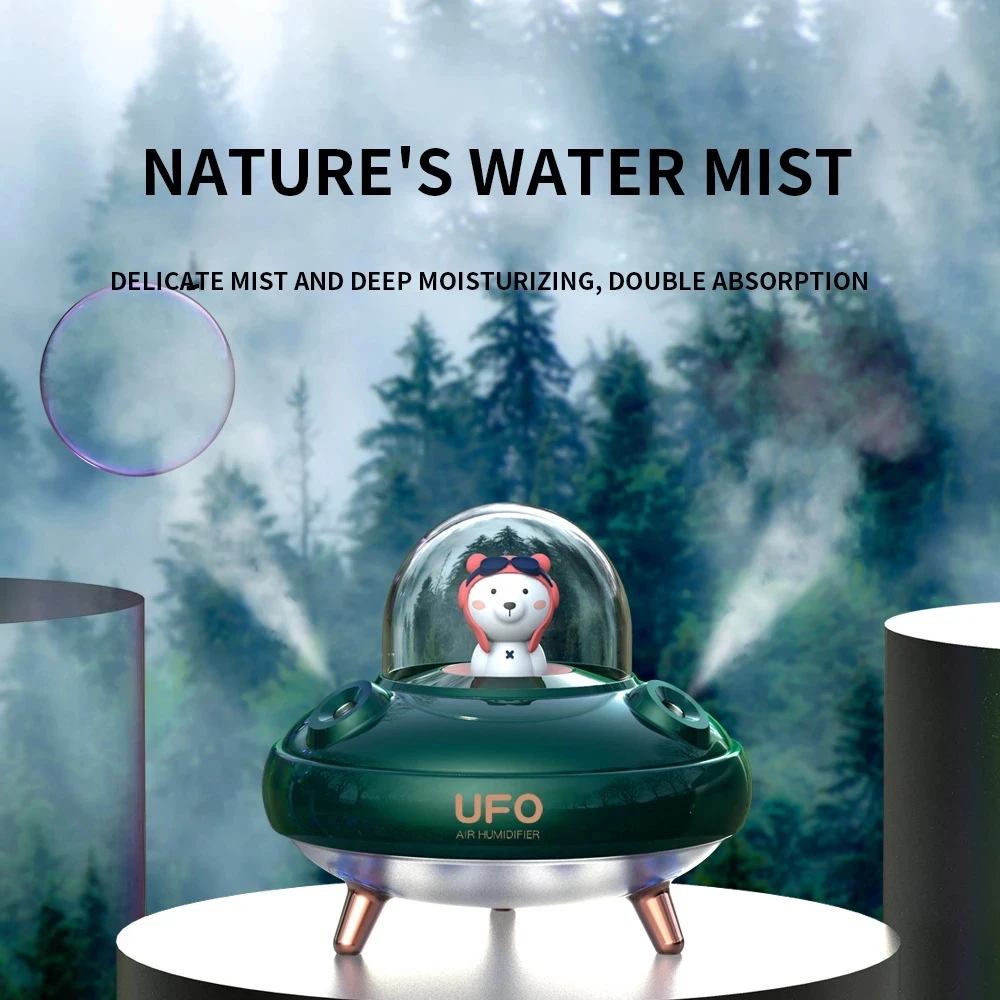 free shopping!!!- ELOOLE Humidifier Double Spray Cute Pet Humidifier
USB Air Atomization Water Replenishing Instrument Desktop Mini
Aromatherapy