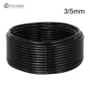 MUCIAKIE 100M 3/5MM New PVC Micro Garden Hose 1/8'' Drip Irrigation Garden Tubing Hose Plastic Watering Flowers Tubing 1