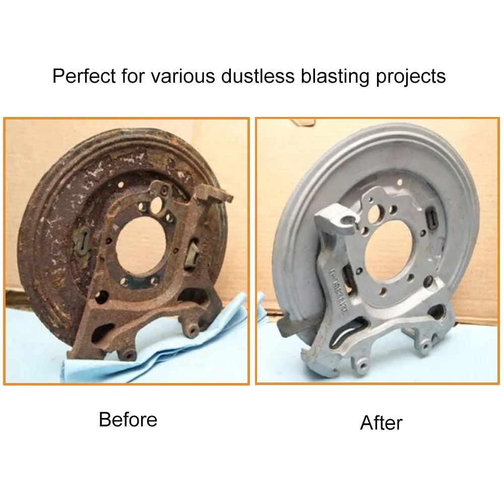 Portable 90psi Adjustable Sand Blasting Machine Gravity Sandblasting Gun Small Handheld Pneumatic Sandblasting Gun Set