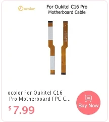 Ocolor для Oukitel C16 Pro аккумулятор 2600 мАч длительная замена в режиме ожидания для Oukitel C16 Pro Аккумулятор аксессуары Аккумуляторы