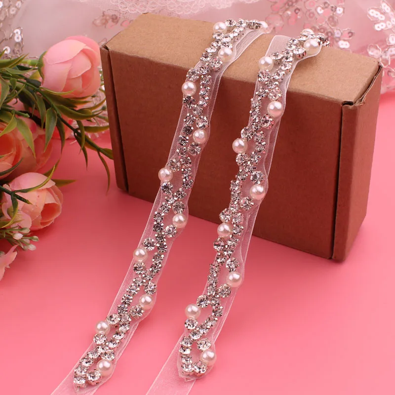 Ladies Crystal Belt Wedding Dress Accessories