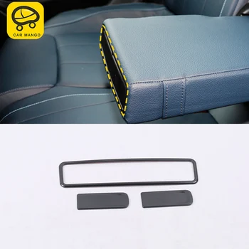 

CarManGo for Mercedes-Benz A-Class 2018 W177 V177 Auto Car Rear Cup Holder Armrest Trim Frame Sticker Cover Interior Accessories