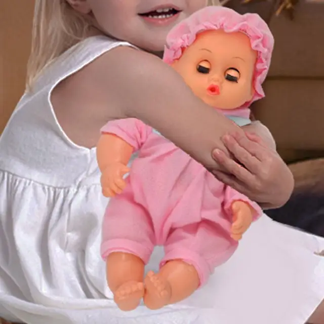 1 Set Baby Cart Toy High-quality Exquisite Sturdy Foldable Baby Cart Toy with Doll for Girl  Baby Walker  Doll Stroller 6