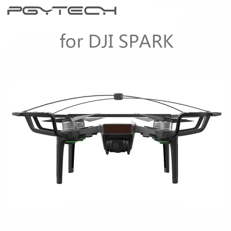 

New PGYTECH Full Protection Propellers Guard Landing Gear for DJI Spark Propeller Guards langding Protection Kit Drone Accessory