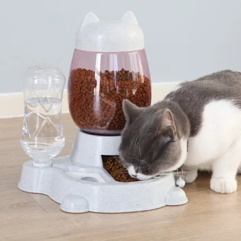 

Pet Automatic Feeder Dog Cat Drinking Bowl For Dogs Water Drinking Feeder Cat Feeding Large Capacity Dispenser Pet Cat Dog WJ901