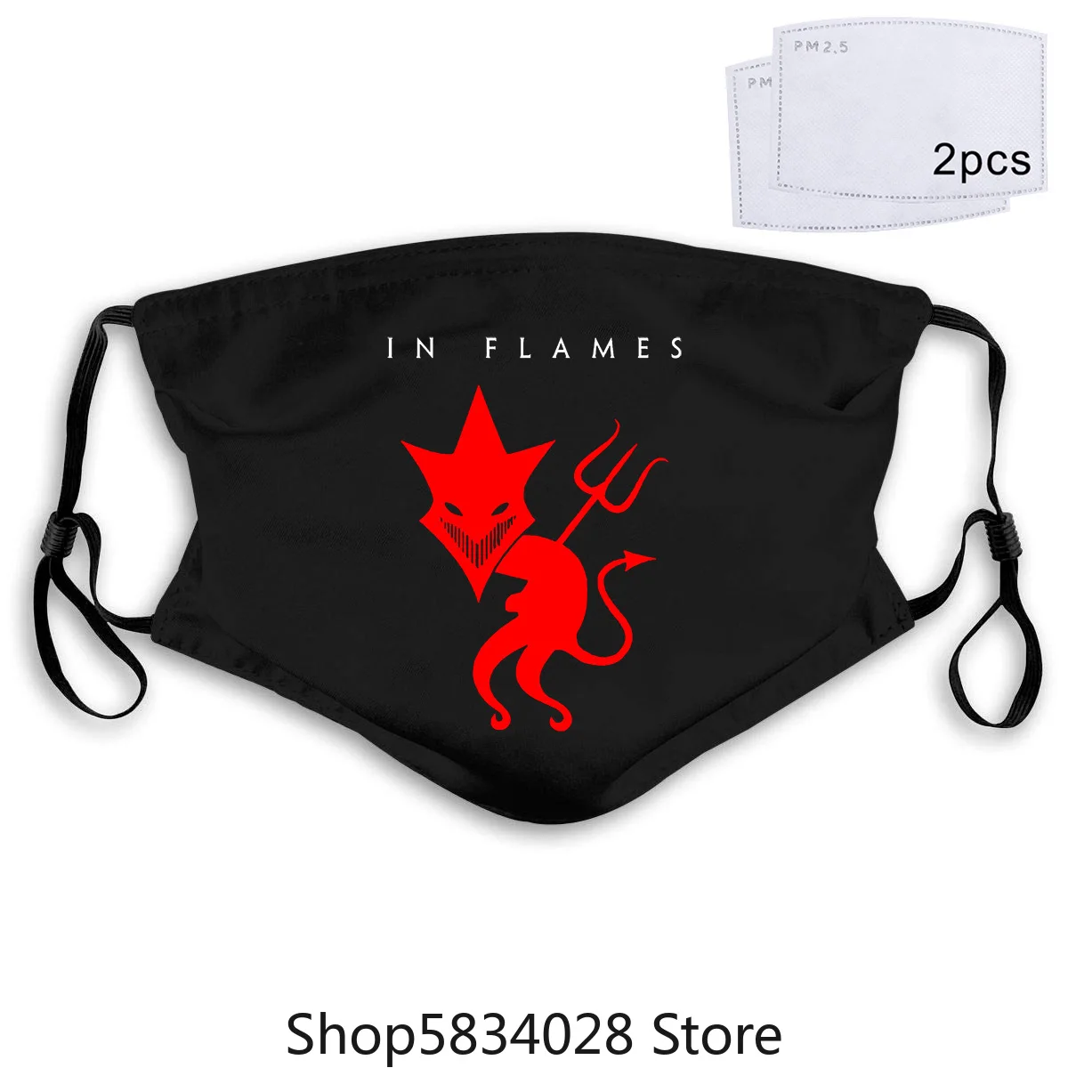 In Flames Evil Jester 3 New T Mask | Аксессуары для одежды
