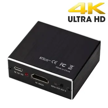 

New 4K X 2K HDMI Audio Extractor + Optical TOSLINK SPDIF + 3.5mm Stereo Audio Extractor Converter HDMI Audio Splitter
