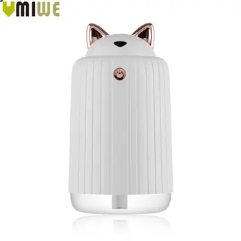 

300ML Lovely Low Decibel Timing Off Function Air Humidifer For Home Portable Humidifier Car Ultrasonic Silent Diffuser