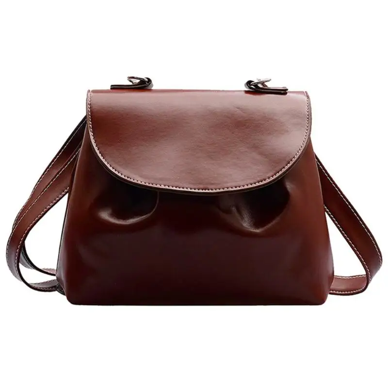 

Hot Sale Handbags Skillful Manufacture Fashion Leather Crossbody Handbag Women Solid Color Retro Shoulder Messenger Bag