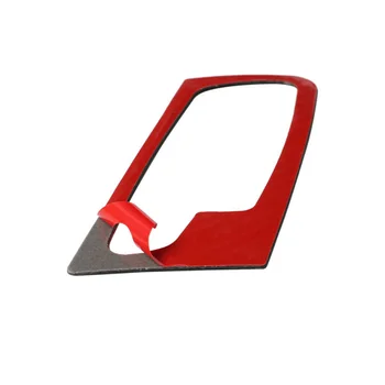 

4 Pcs Carbon Fiber Black Inner Door Handle Cover Trim For BMW X5 E70 X6 E71 2008-13 Interior Accessories