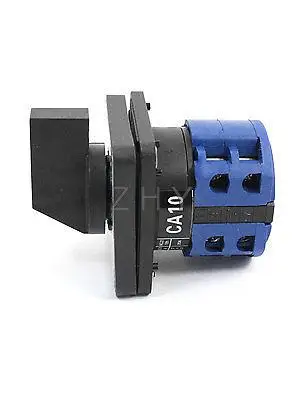 AC660V 20A 2 позиция 2 полюса универсальный поворотный кулачок комбинированный переключатель