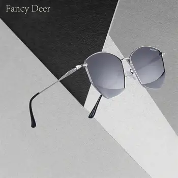 

Fancy deer classic fashion black frame polarized sunglasses men's fashion UV400 sunglasses men's and women's retro brand sunglas