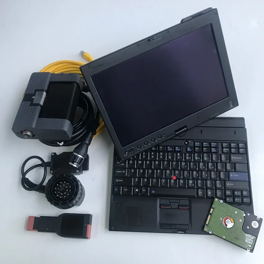 Для BMW ICOM A2 b c с программным обеспечением ноутбук x200t 4g hdd 500gb expert mode полный набор диагностический инструмент для программирования 3в1 Лучшая ц... Для BMW ICOM A2 b c с программным обеспечением ноутбук x200t 4g hdd 500gb expert mode полный набор диагностический инструмент для программирования 3в1 Лучшая ц...