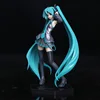Uniformes escolares Miku, estilo Anime, 19CM, figuras de acción de juguete ► Foto 2/6