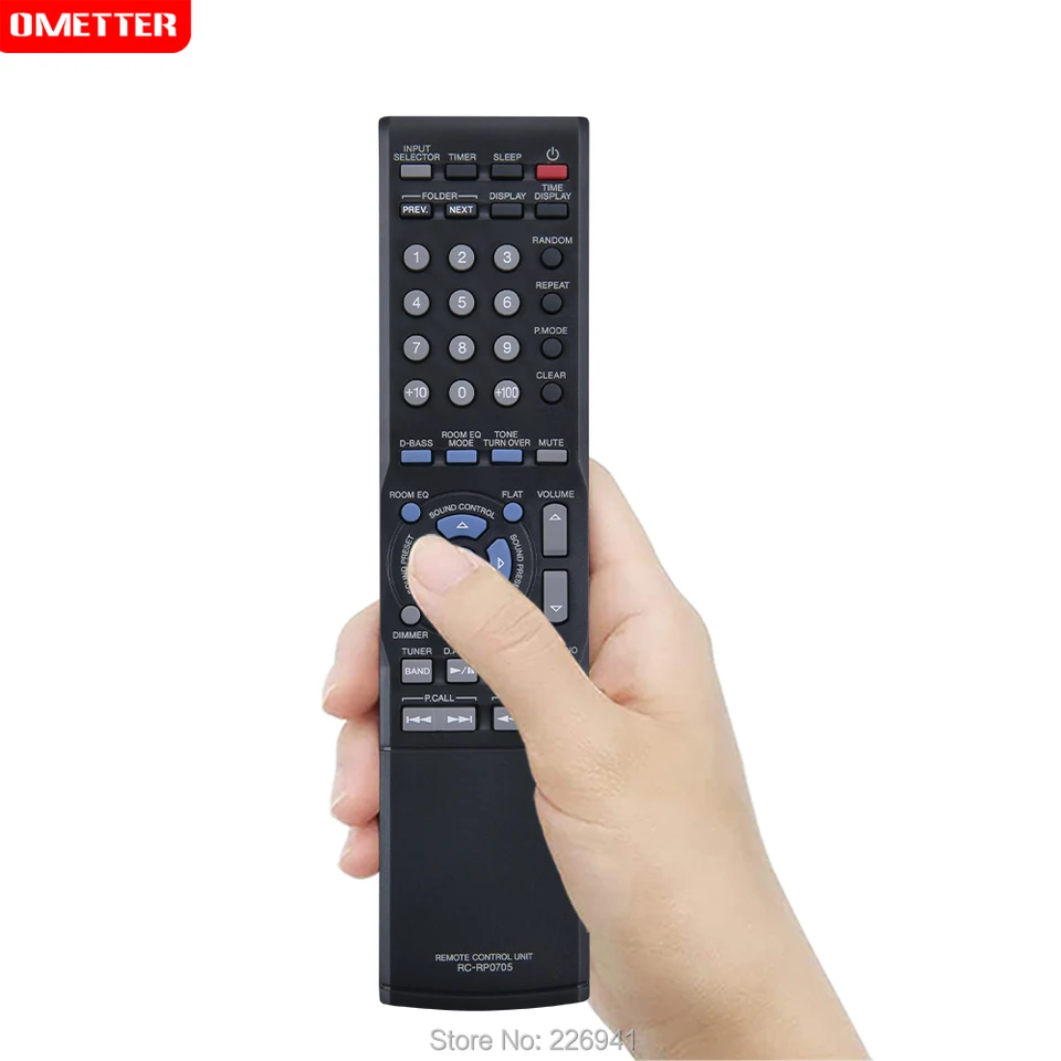 Remote Control For Kenwood RC-RP0705 R-K711 S0912529 COMPACT HI-FI