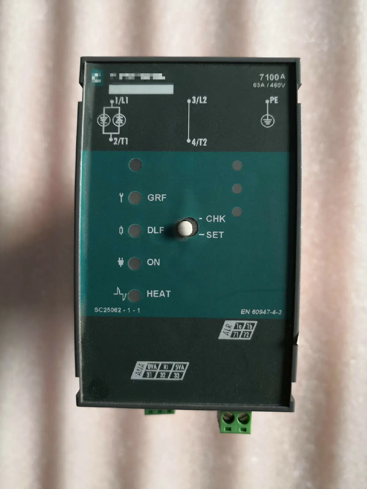 7100A для EUROTHERM тиристорное питание регулятор 460V 63A б/у