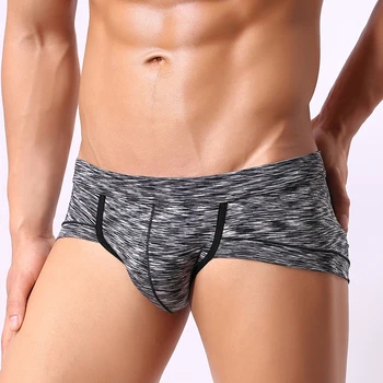 

Mens Briefs Men Swimwear Seamless Underwear Quick Dry Sexy Breathable Cueca Male Panties Swim Briefs Underpants With Pouch