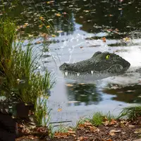 RC Crocodile Head Simulation Boat Remote Control Joke Alligator Decoy 2.4G Electric Toys Summer Water Game Spoof Toys for Boys 2