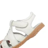 Genuine leather soft closed toe cut out children Girls sandals flat toddler Summer shoes 5