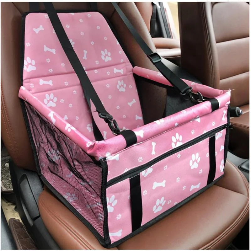 Pet Carrier Bag PVC tube Cover Pad Dog Seat Carry Cat Puppy House Car Travel Folding Hammock Waterproof Basket