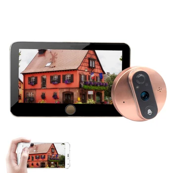 

4.3'' WIFI Smart Video Doorbell video intercom Rainproof Camera Visual Intercom PIR Motion Detection APP Remote Control Intercom