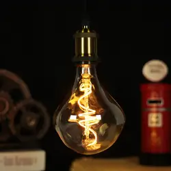 Марочные шарики edison G125Alien гриб светодиодный Лампа накаливания с регулируемой яркостью 220V 4W E27 декоративные лампочки