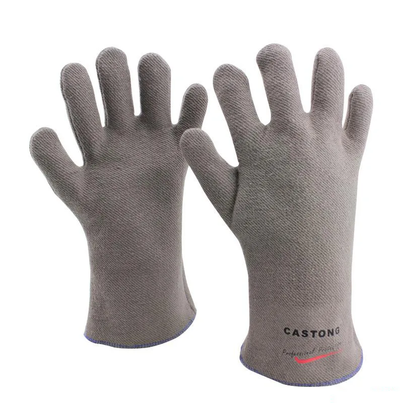 Термоизоляционные перчатки на 250 градусов, термостойкие перчатки, огнестойкие, противопожарные, Арамидные, тканые