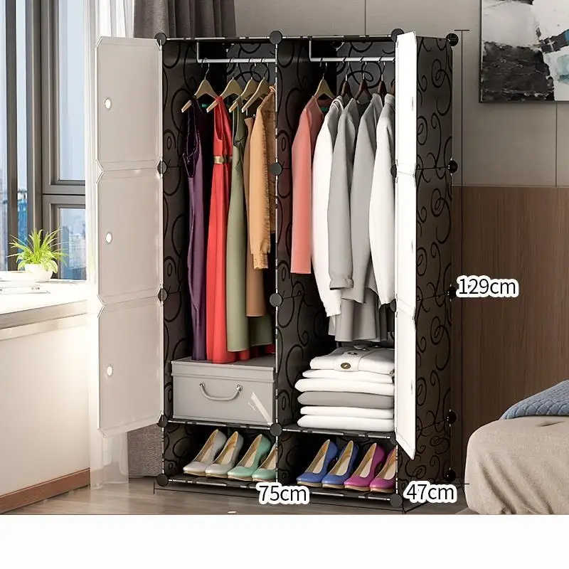 Мобильная табличка для комода Armoire Rangement Armario Armazenamento шкаф мебель для спальни Mueble De Dormitorio шкаф - Цвет: MODEL H