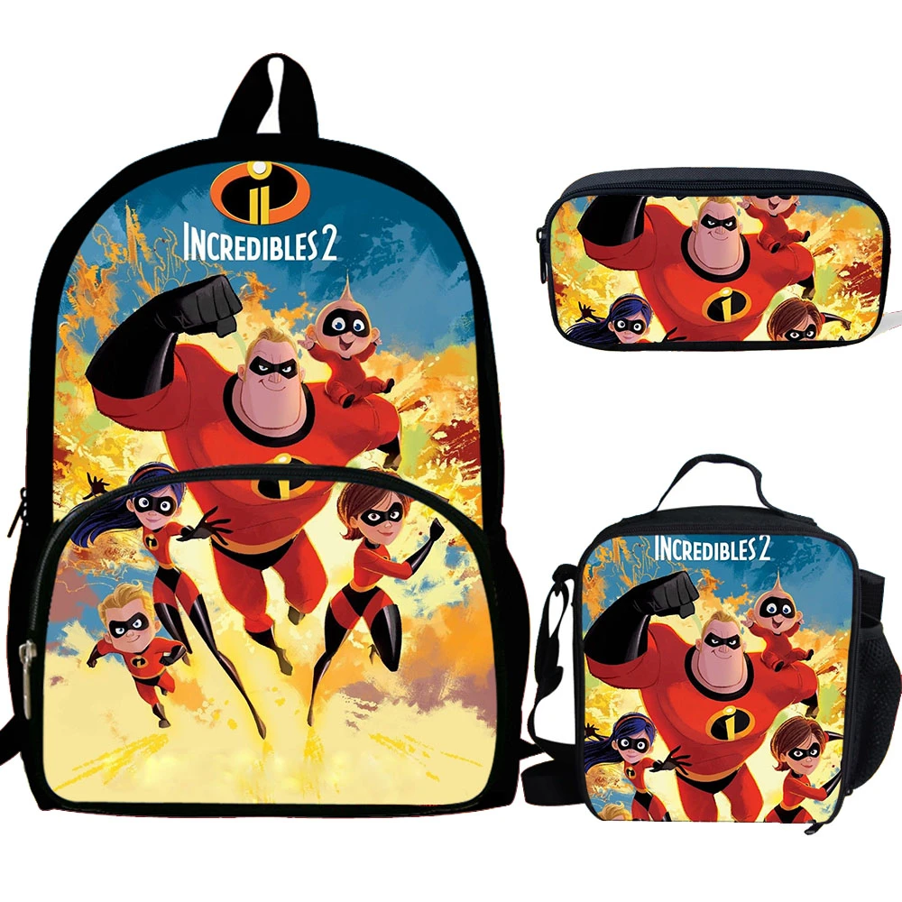 BULEFLYER, 2 escolares increíbles, 3 unidades/conjunto para niños y adolescentes, mochila escolar, suministros escolares, mochila para niñas, precioso bolso|Mochilas escolares| - AliExpress