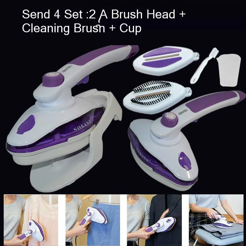 

1000W Garment Steamer Household Appliances Vertical Steamer with Steam Iron Brushes Iron for Ironing Clothes For Home 220V