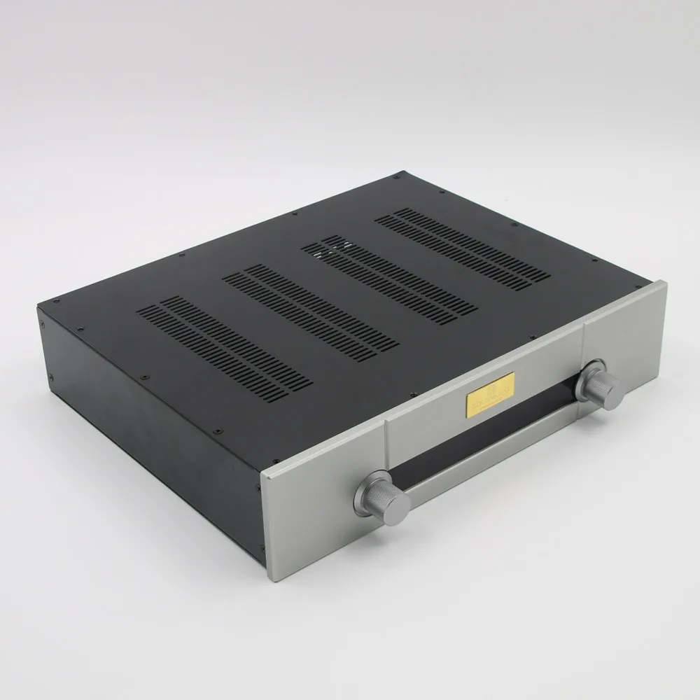 

GAOWEN Preamplifier Chassis Sound Amplifier Case DIY Enclosure HiFi Shell Box 430*95*340MM