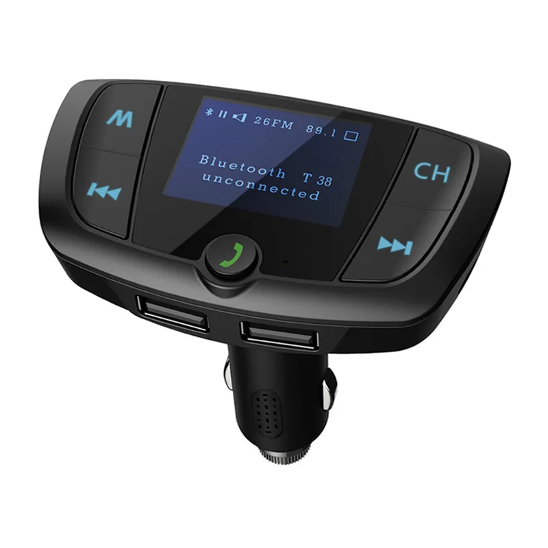 Автомобильный комплект jajabor с Bluetooth Hands Free, fm-передатчик, fm-модулятор, автомобильное зарядное устройство, поддержка TF карты/U диск воспроизведения