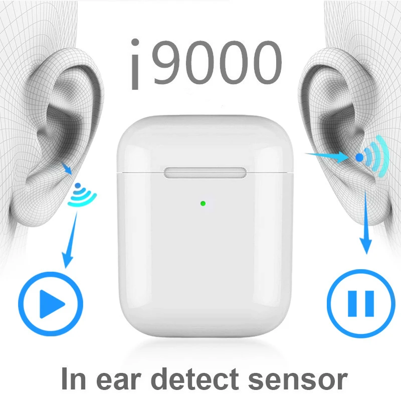 I9000 tws 2nd Bluetooth 5,0 беспроводные наушники 8D звук супер бас мини наушники Headsest PK i100 i200 i500 i10000 3nd RPo