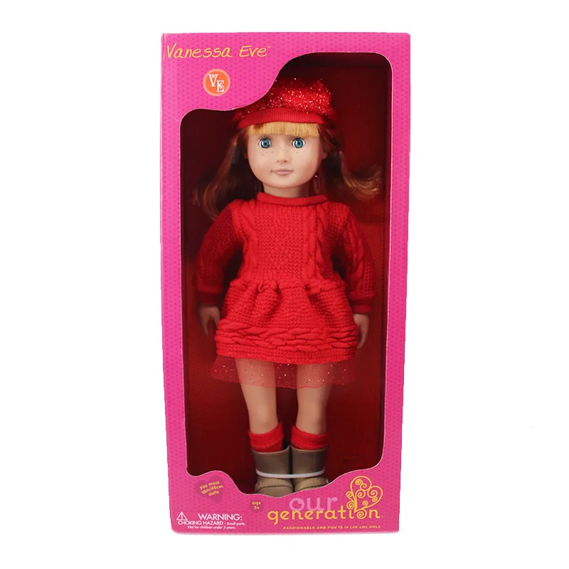 С помощью службы курьерской доставки E-packet реалистичные(в том числе куколка) 11 шт./компл. 18 дюймов американская кукла& 43 см для ухода за ребенком для мам Кукла-младенец для поколения игрушка в подарок