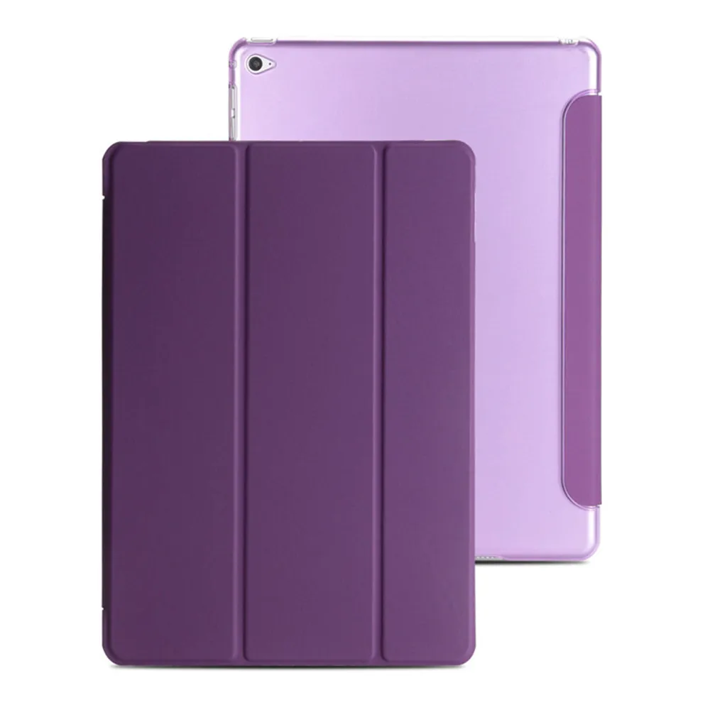 Чехол для ipad Air, Aiyopeen, откидная подставка, искусственная кожа и жесткий чехол из поликарбоната для ipad A1474 A1475 A1476, умный чехол для ipad Air 1, чехол - Цвет: Purple