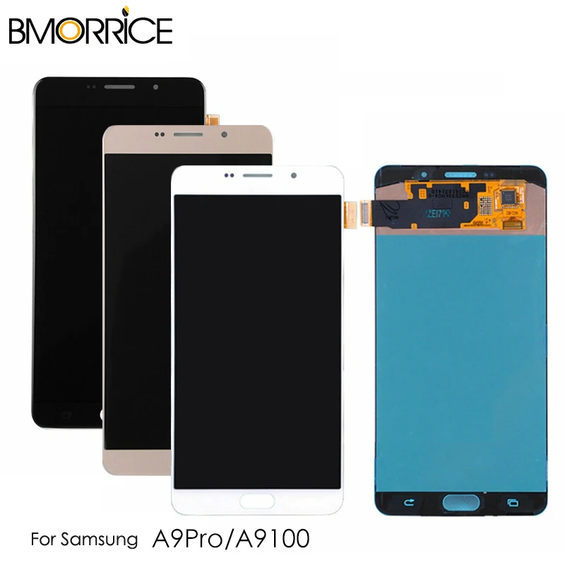

TFT LCD Display For Samsung Galaxy A9 Pro 2016 A9100 SM-A9100 LCD Touch Screen Digitizer Assembly Replacement