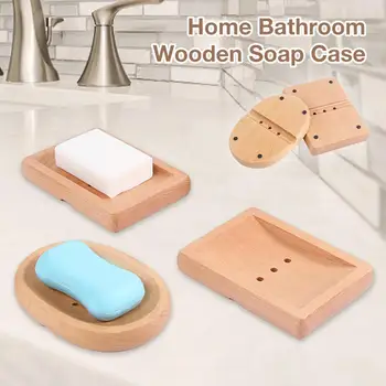 

Portable Soap Dishes Creative Simple Wooden Manual Drain Soap Box Bathroom Bathroom Japanese Style Soap Soap Box