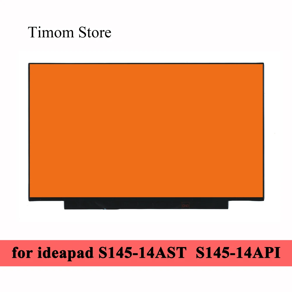 Per Ideapad S145-14Ast 81St Lenovo S145-14Api Tipo 81Uv 14.0 "Schermo Del Computer Portatile Senza Fori Per Viti 1366 1920 Tn 30Pin S145-14 S145