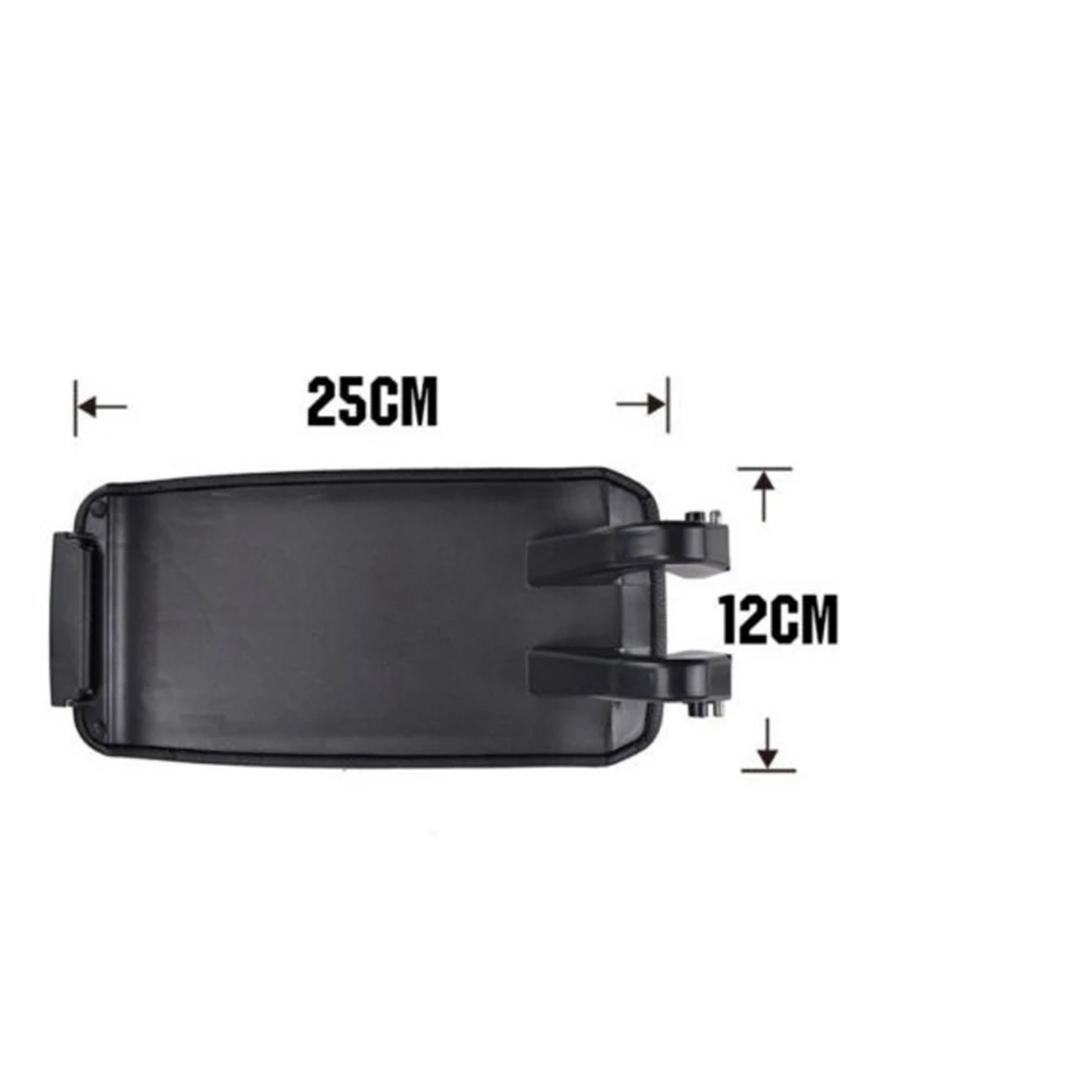 1 Pc Leather Car Armrest Latch Cover Center Console Armrest Cover Car Black Storage Box  Lid Cover for Audi A3 8P/A5 2003-2013