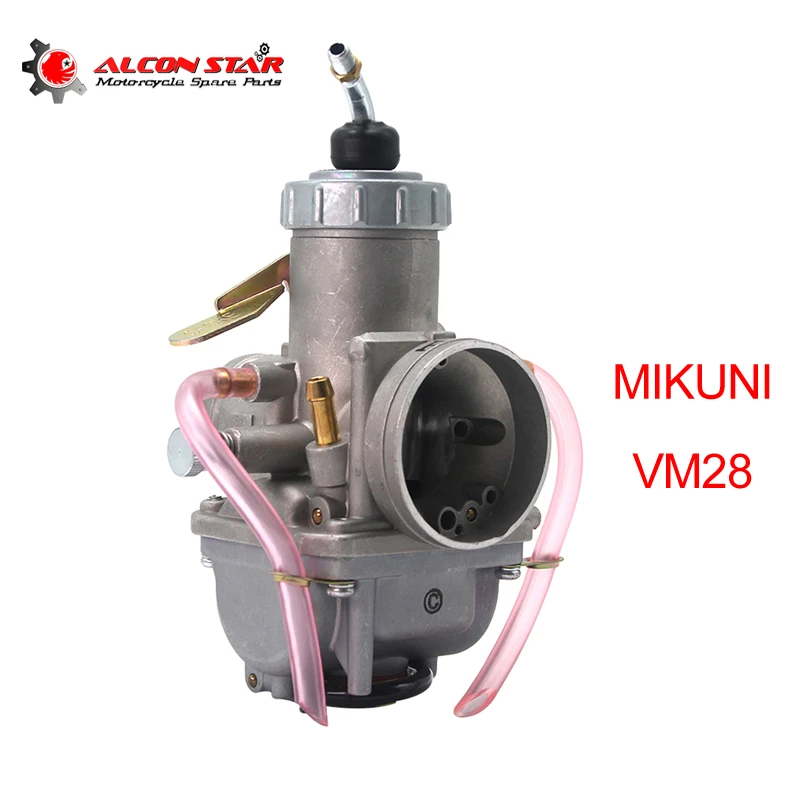 Alconstar-VM28 28 мм Carb мотоцикл MIKUNI Карбюратор ручной демпфер Carb VM серии для Yamaha DT125 TZR125 дит Байк квадроцикл