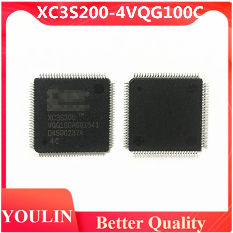 XC3S200-4VQG100C XC3S200-4VQG100I TQFP100 интегральные схемы (ICs) Embedded - FPGAs (Field Программируемый Блок